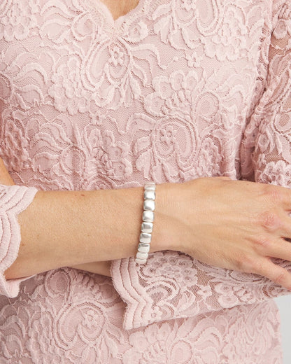 Chico's Women | Silvertone Stretch Bracelet SILVER