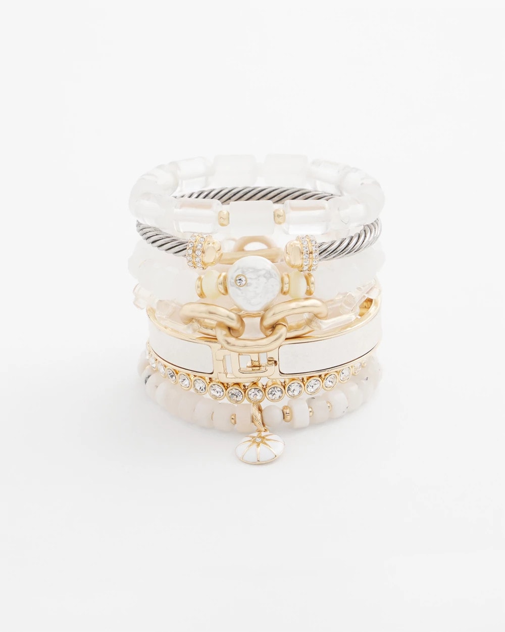 Chico's Women | Goldtone Stretch Tennis Bracelet GOLD