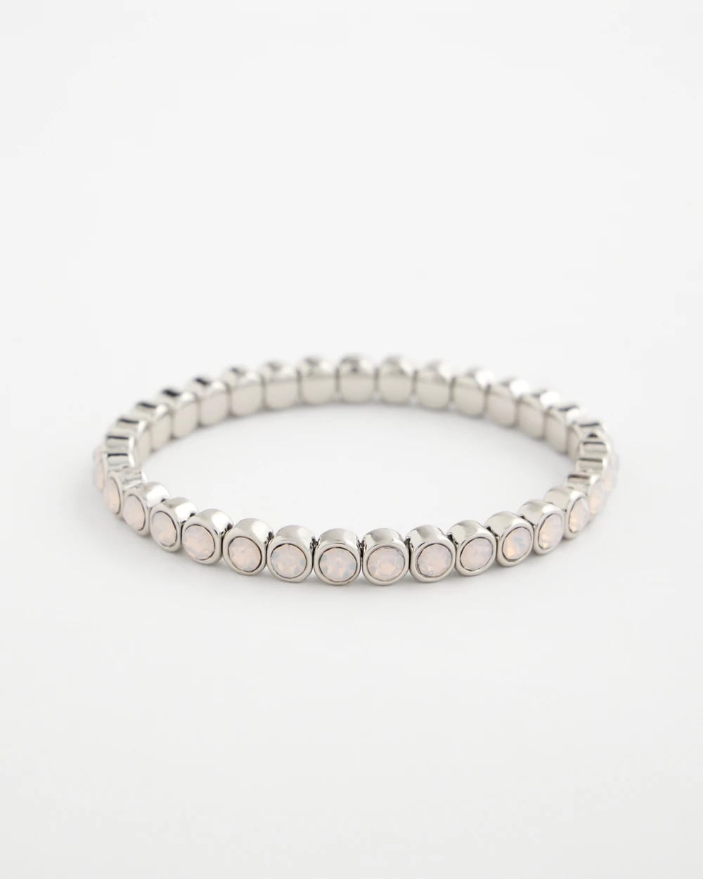Chico's Women | Shiny Round Stretch Bracelet IRIDESCENCE