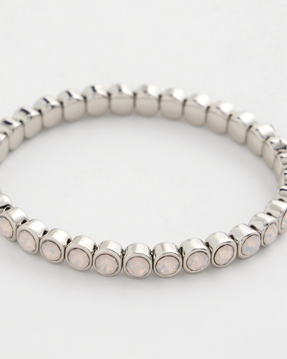 Chico's Women | Shiny Round Stretch Bracelet IRIDESCENCE
