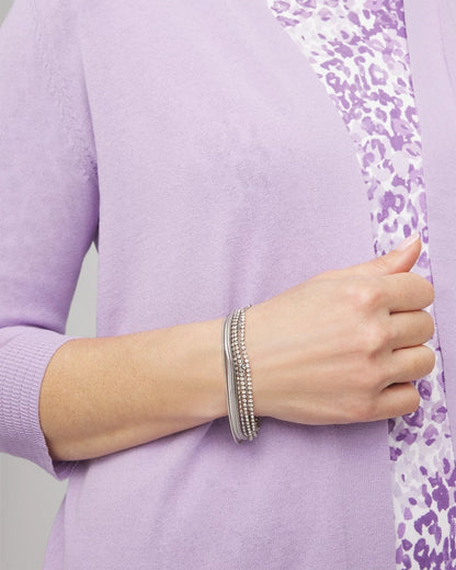 Chico's Women | Silvertone Multistrand Bracelet