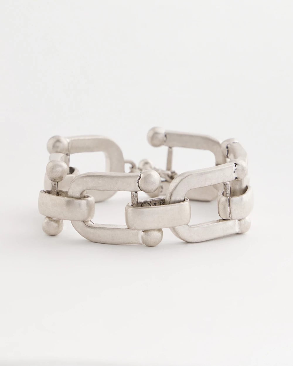 Chico's Women | Silvertone Link Chain Bracelet SILVER
