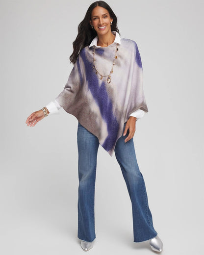 Chico's Women | Convertible Knit Poncho ENGLISH CREAM