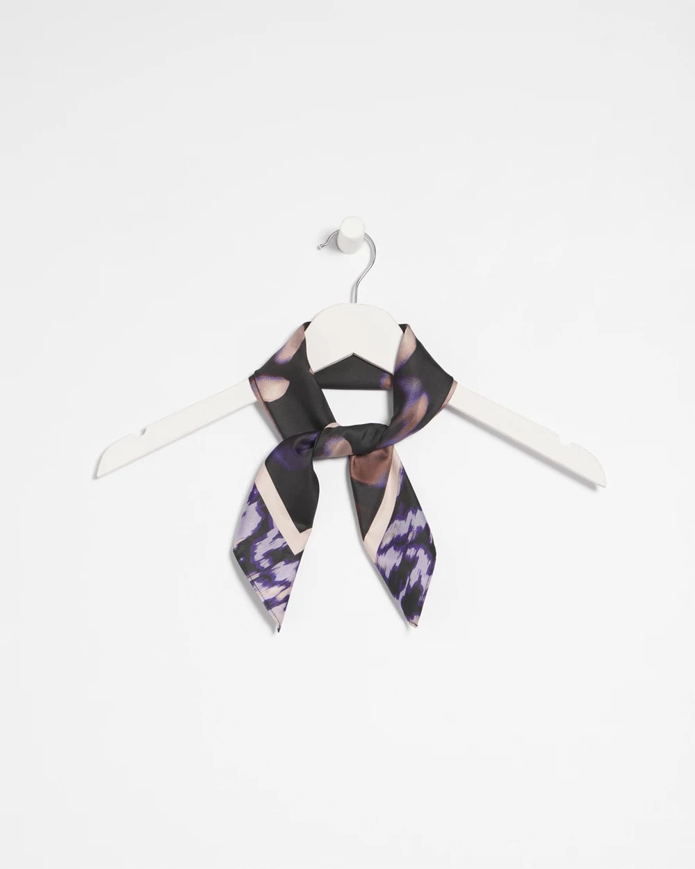 Chico's Women | Fjord Flora Square Neckerchief Scarf BLACK