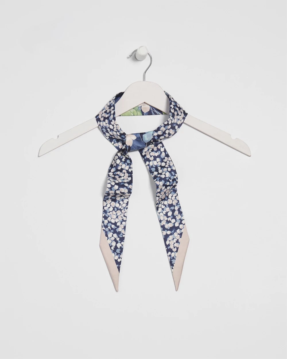 Chico's Women | Printed Woven Skinny Scarf PASSPORT BLUE