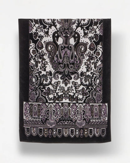 Chico's Women | Velvet Burnout Oblong Scarf BLACK