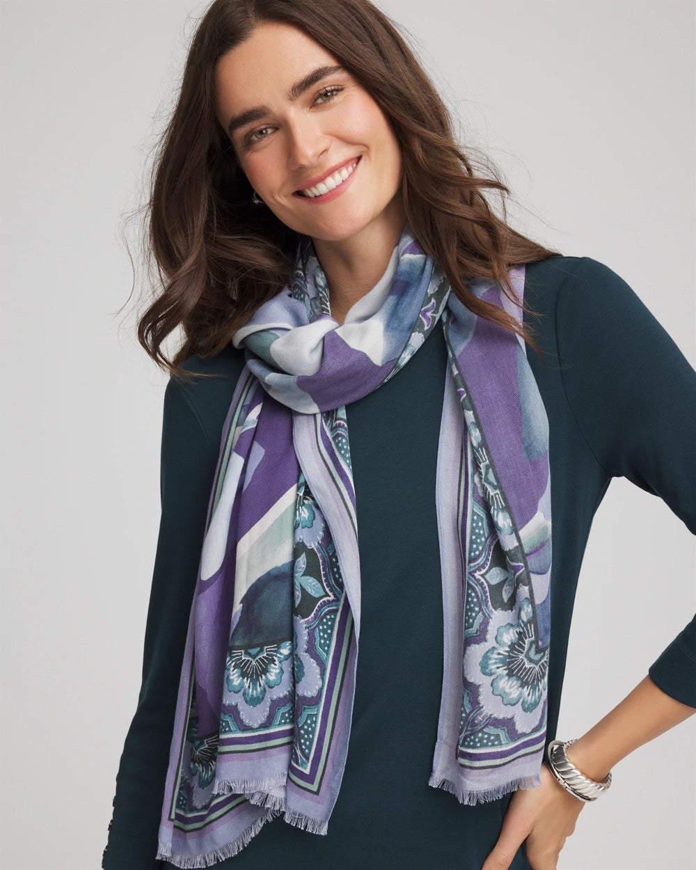 Chico's Women | Artist Garden Oblong Scarf