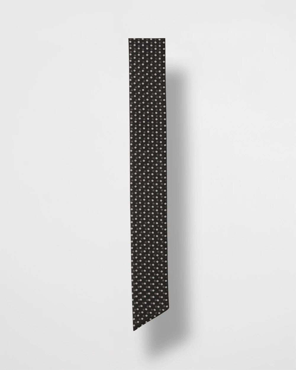 Chico's Women | Polka Dot Skinny Scarf BLACK