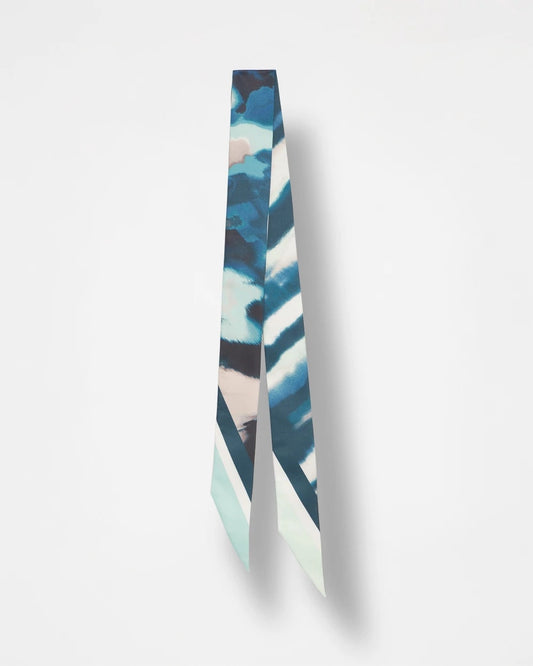 Chico's Women | Skylight Double-Sided Skinny Scarf TEAL SHADOW