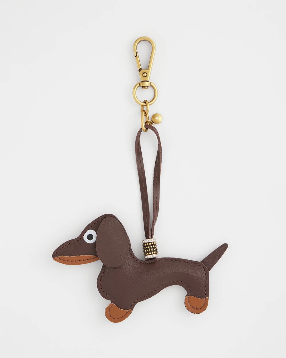 Chico's Women | Dachshund Bag Charm BROWN