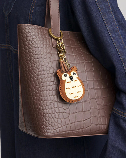 Chico's Women | Owl Bag Charm BROWN
