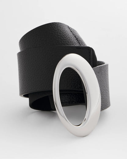 Chico's Women | Soft-Stretch Faux Leather Belt BLACK