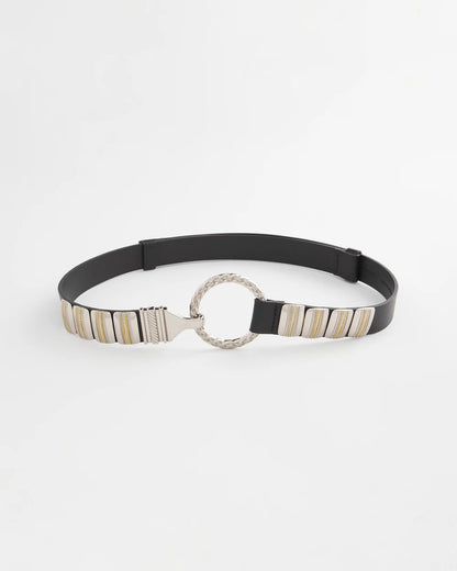 Chico's Women | Mixed Metal Clasp Belt BLACK