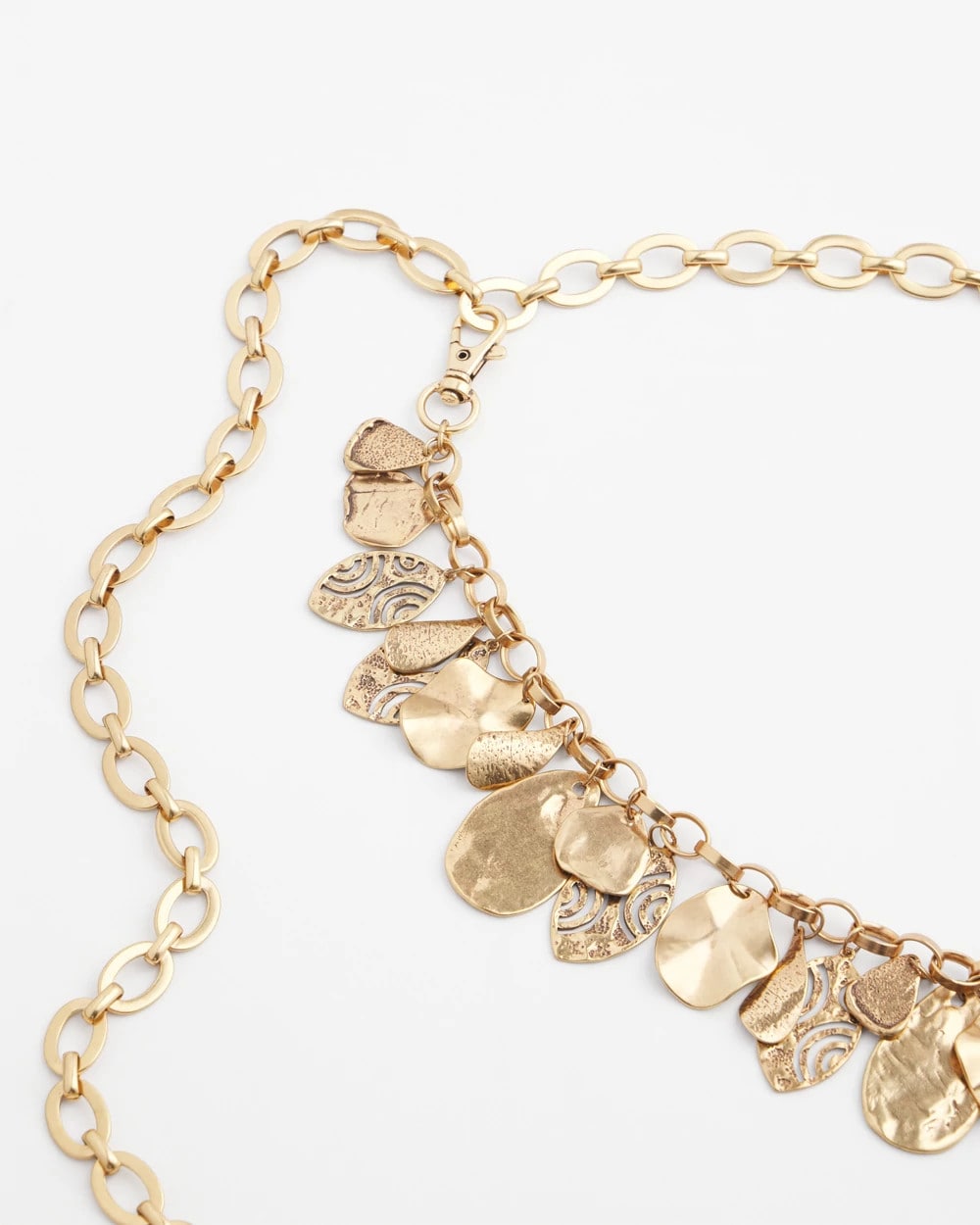 Chico's Women | Leaf Chain Belt GOLD