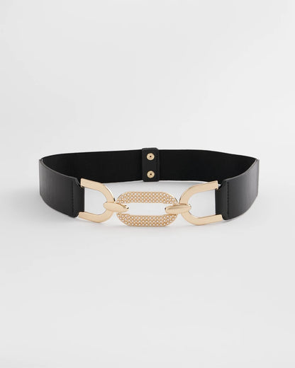 Chico's Women | Embellished Stretch Trouser Belt BLACK