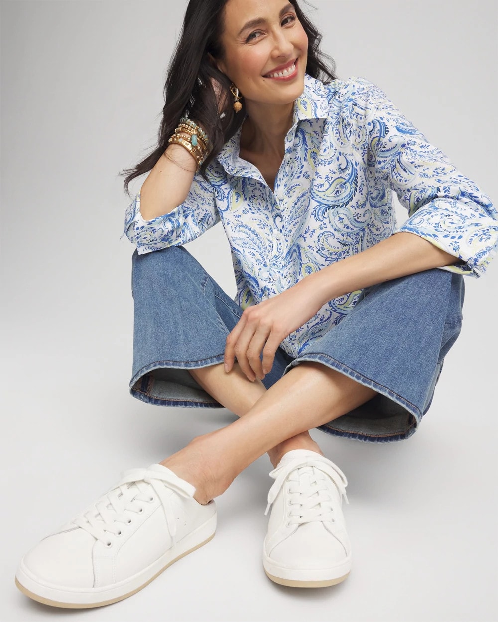Chico's Women | Slide-in Sneakers ALABASTER
