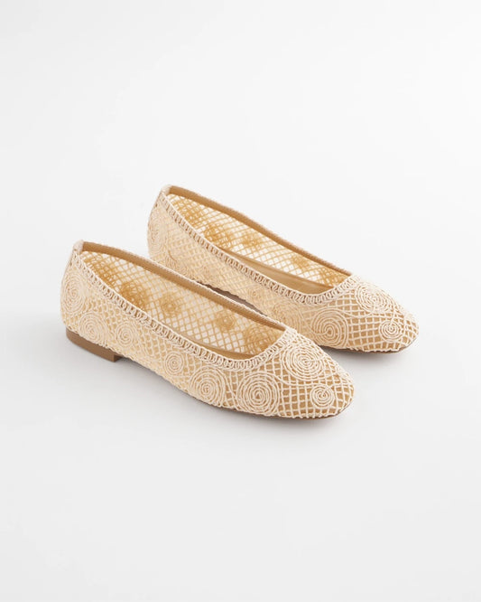 Chico's Women | Cora Raffia Flats NATURAL
