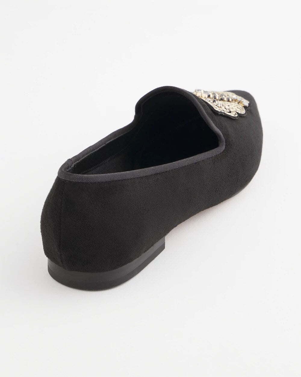 Chico's Women | Black Microsuede Loafers BLACK