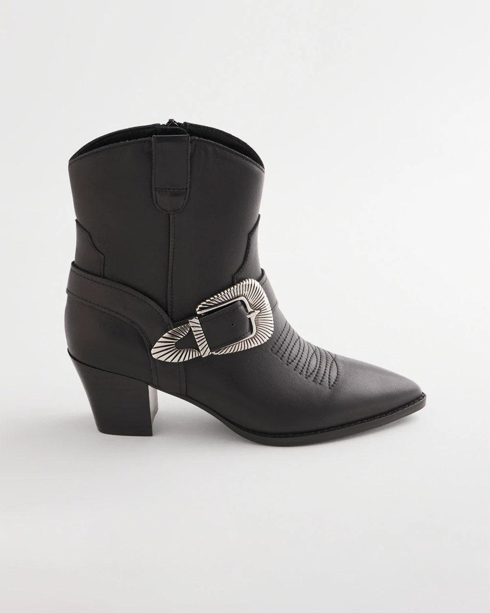 Chico's Women | Kris Western Buckle Boots BLACK