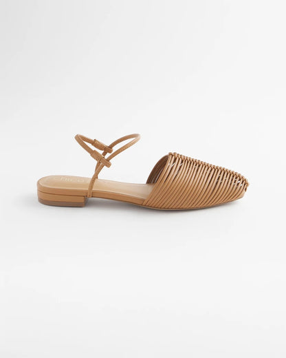 Chico's Women | Woven Slingback Sandals TAN