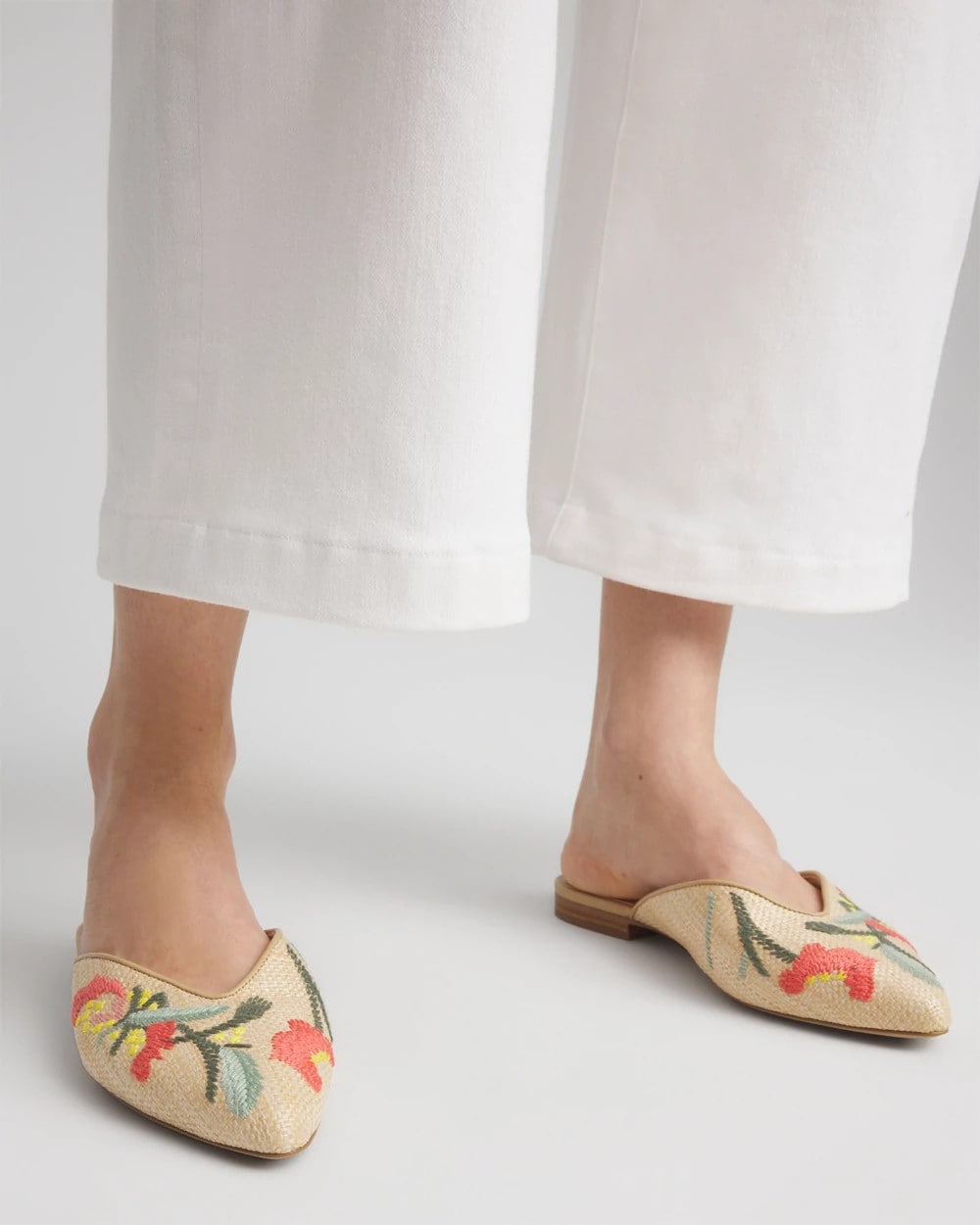 Chico's Women | Gabby Raffia Mule MULTI