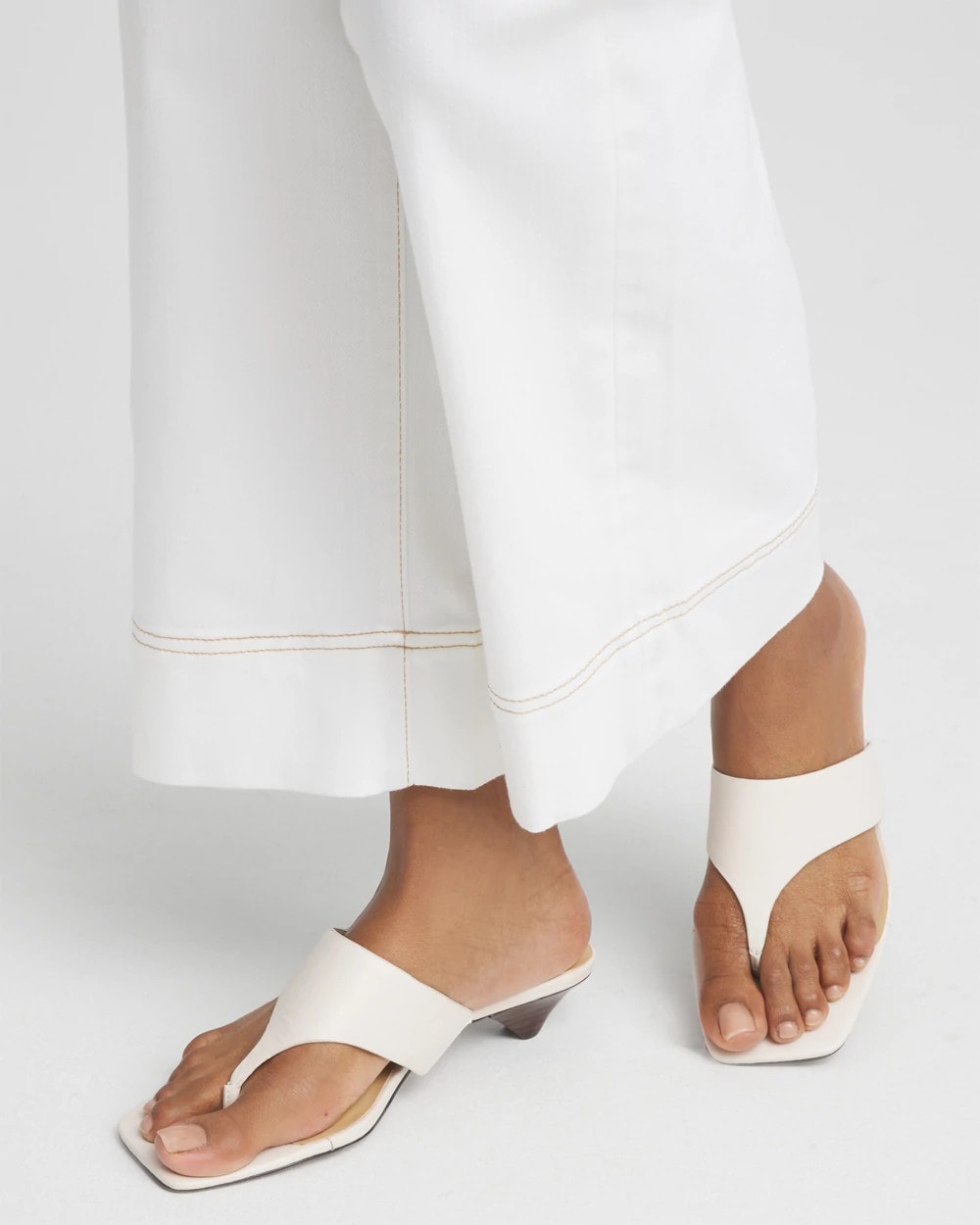 Chico's Women | Julia Nappa Kitten Heel BONE