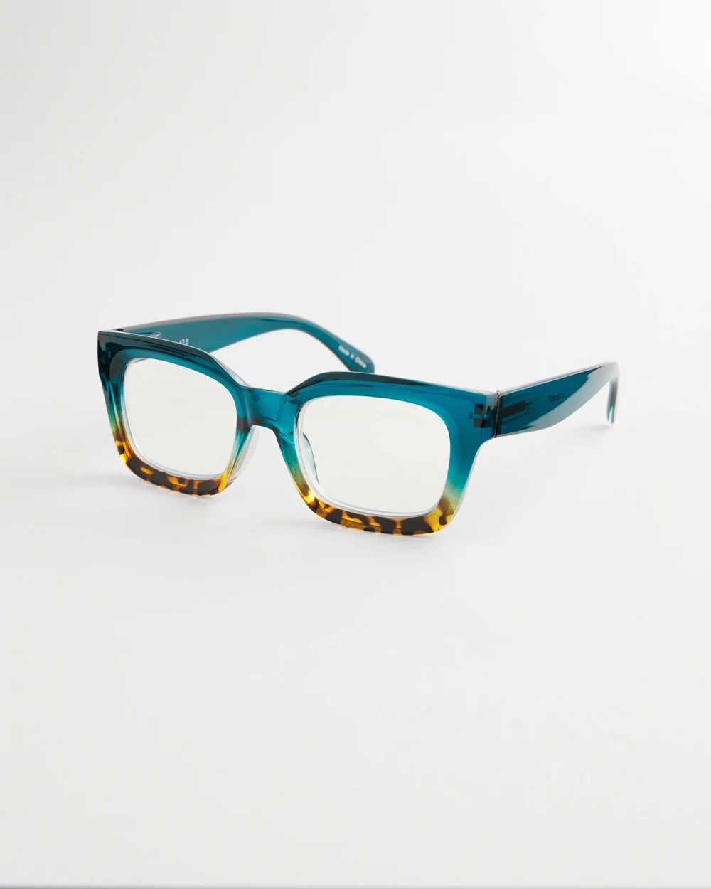 Chico's Women | Blue Tortoise Crystal Fade Readers TORT