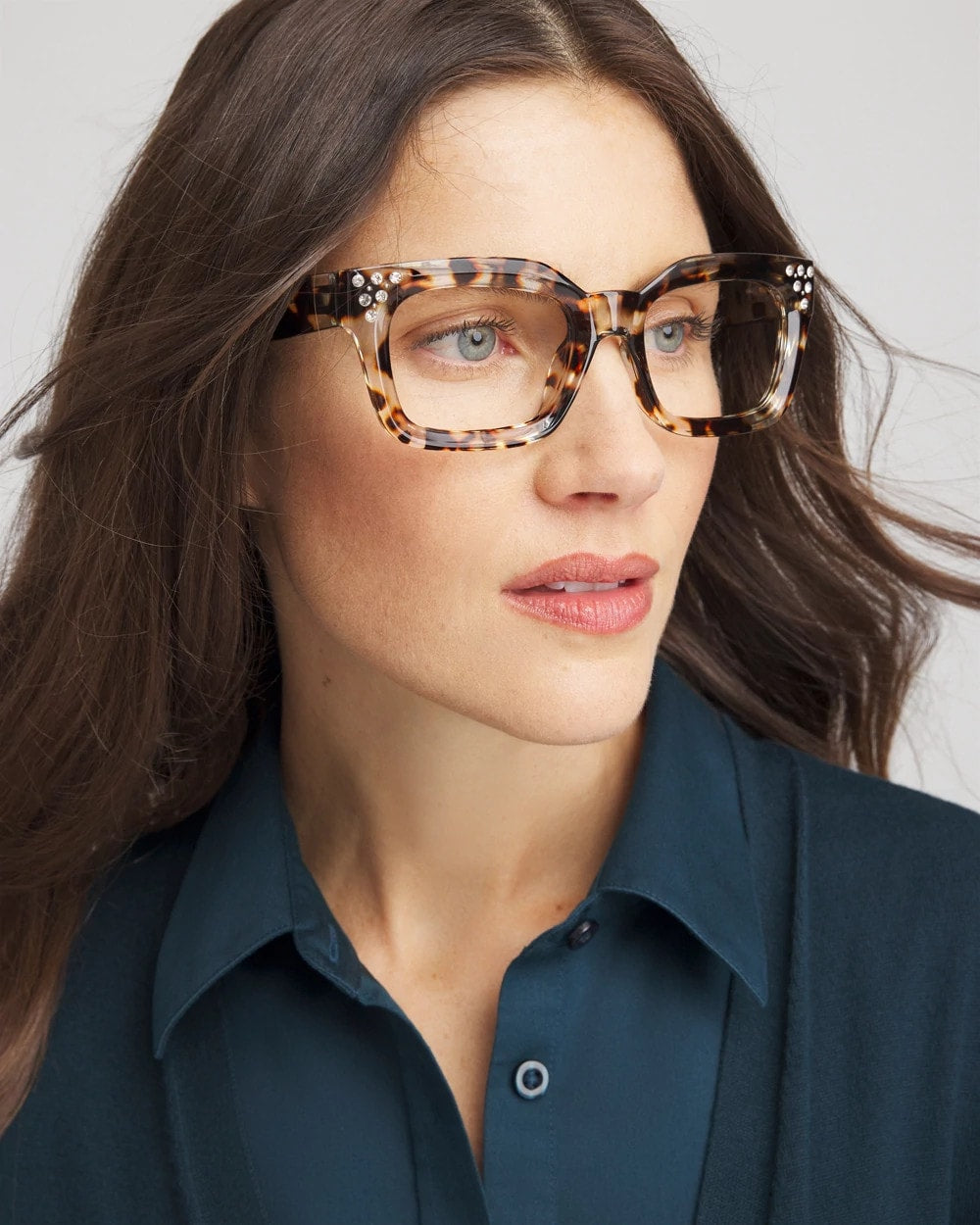 Chico's Women | Embellished Tortoise Readers TORT