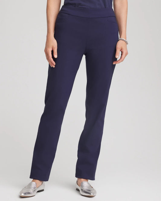 Chico's Women | Petite Brigitte™ Slim Pull-On Pants PASSPORT BLUE