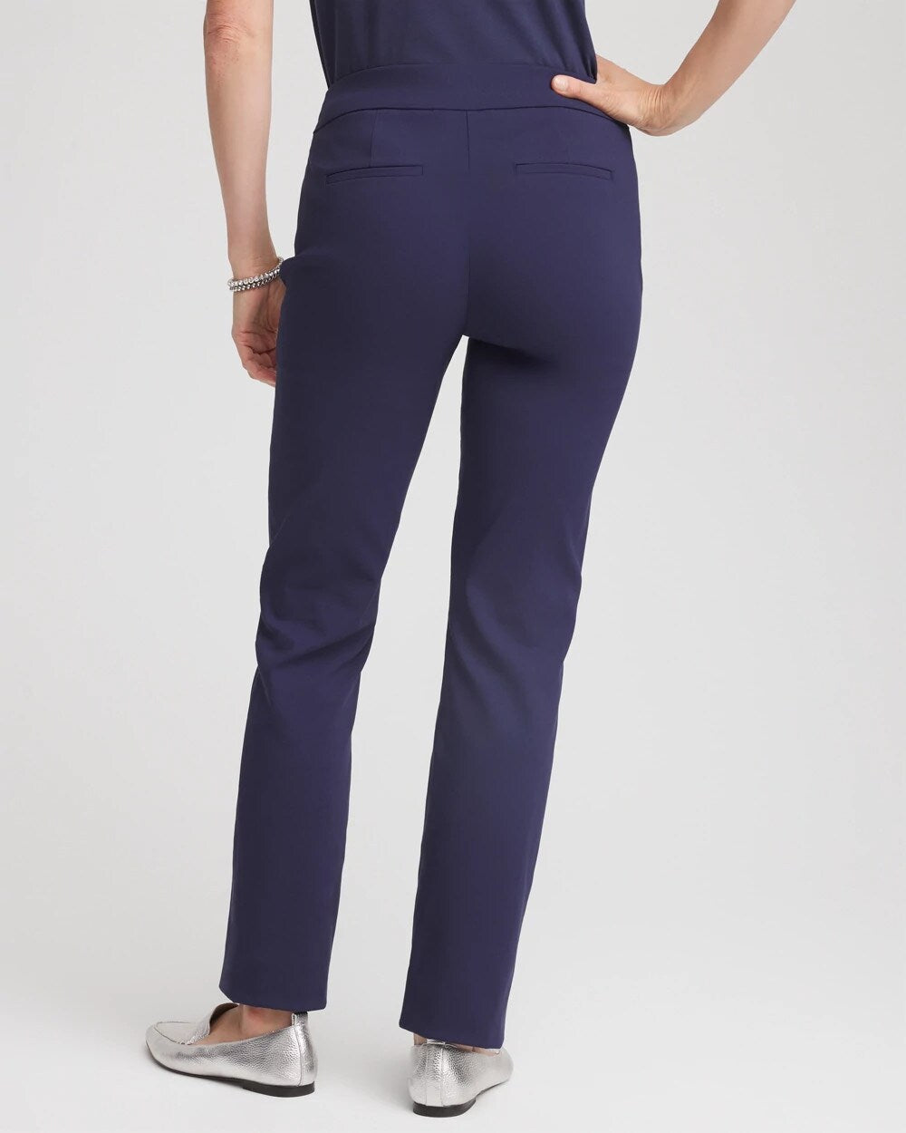 Chico's Women | Petite Brigitte™ Slim Pull-On Pants PASSPORT BLUE