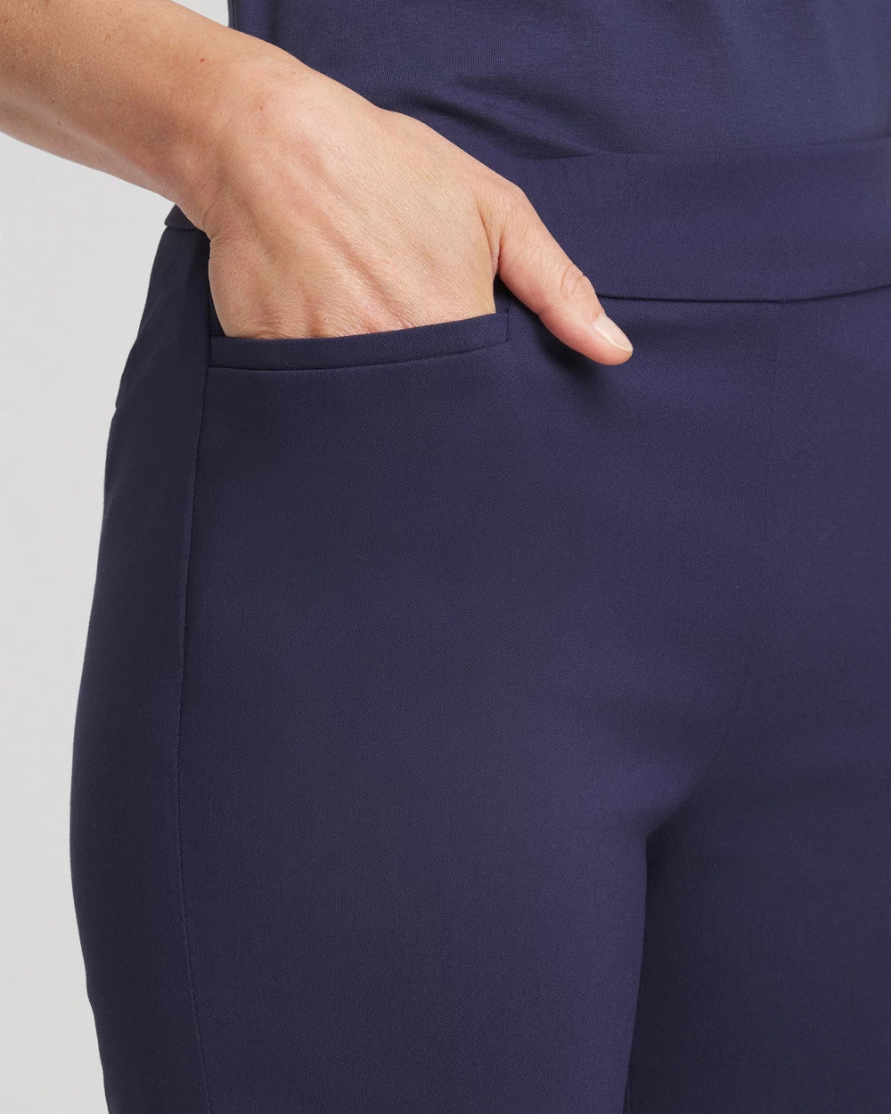 Chico's Women | Petite Brigitte™ Slim Pull-On Pants PASSPORT BLUE