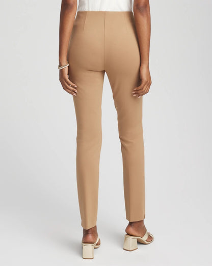 Chico's Women | Petite Juliet Slim Trim Detail Ankle Pants CARAMEL APPLE