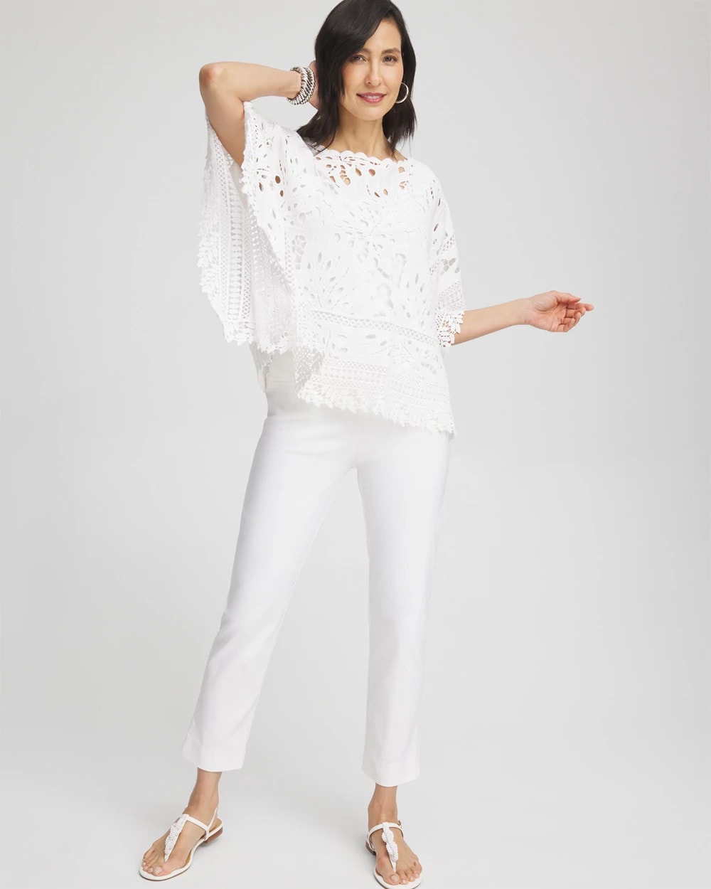Chico's Women | Petite Brigitte™ Slim Ankle Pants ALABASTER