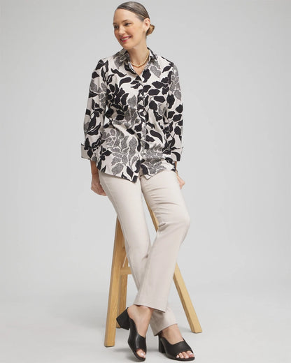 Chico's Women | Petite Brigitte™ Slim Pull-On Pants SMOKEY TAUPE