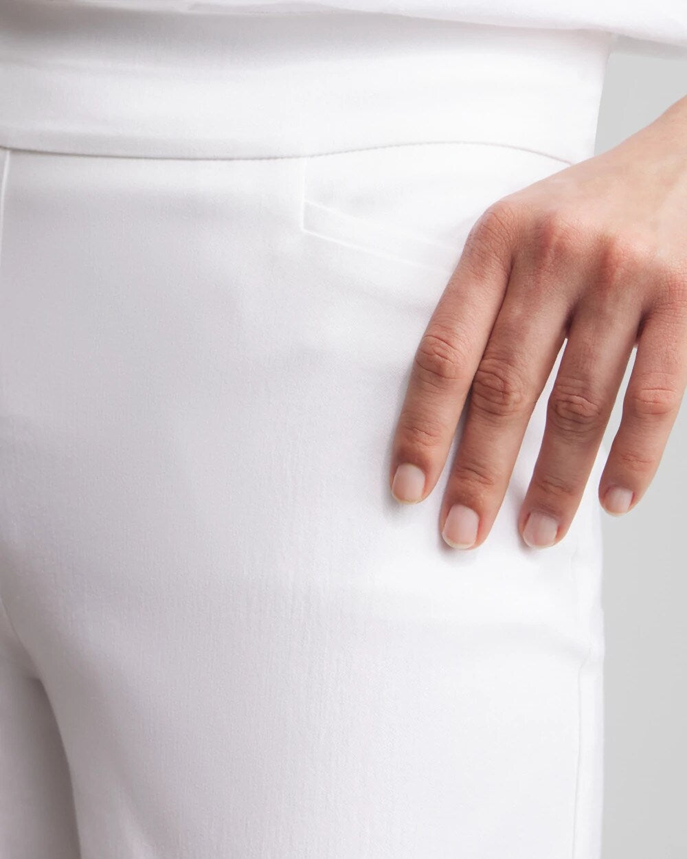 Chico's Women | Petite Brigitte Wide Leg Cropped Pants ALABASTER