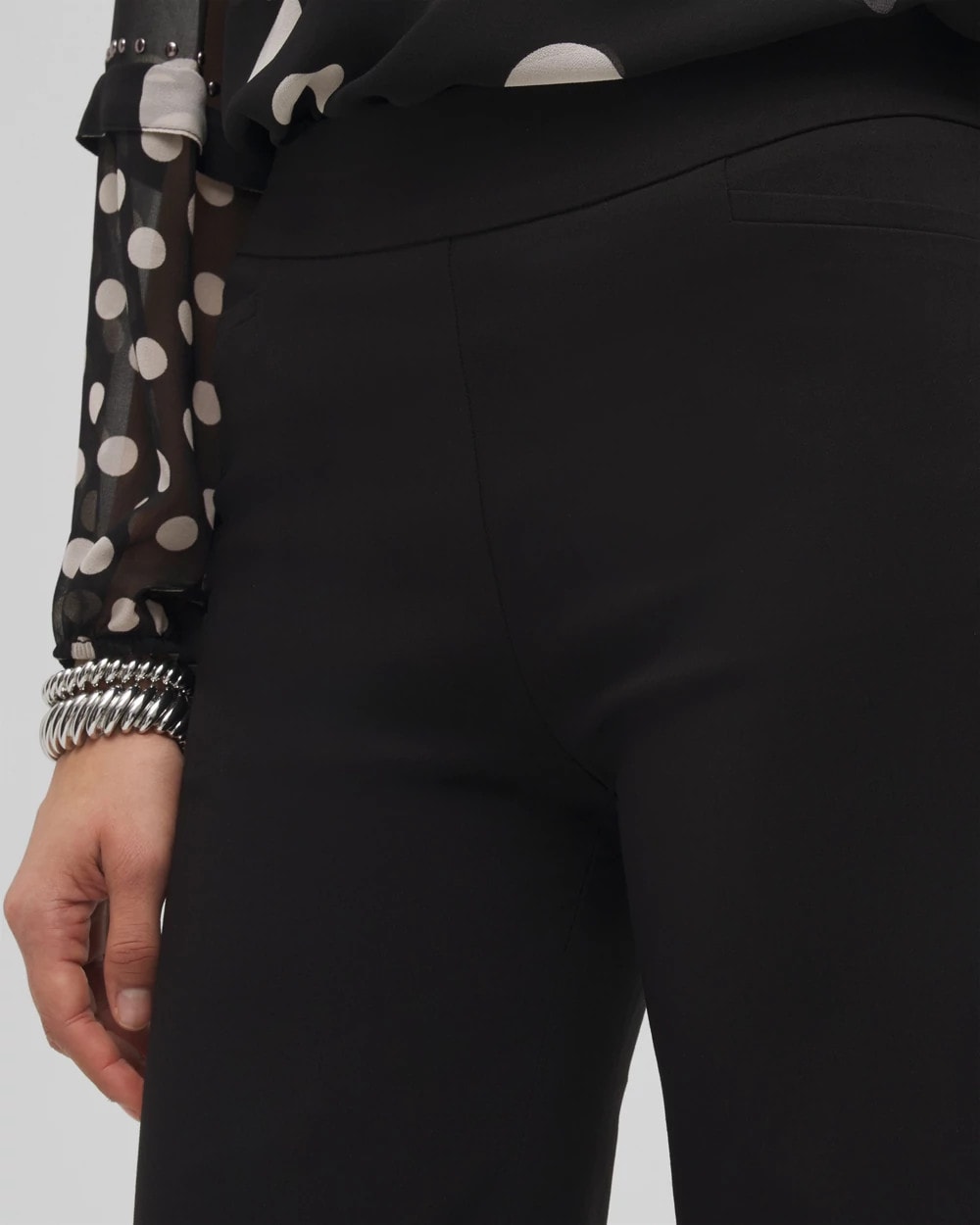 Chico's Women | Brigitte™ Slim Wide-Leg Pants BLACK