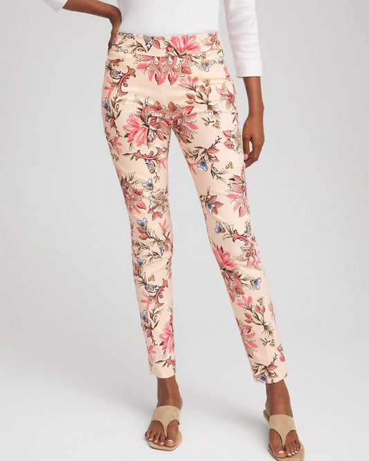 Chico's Women | Petite Brigitte™ Pull-On Slim Ankle Pants BLUSHED
