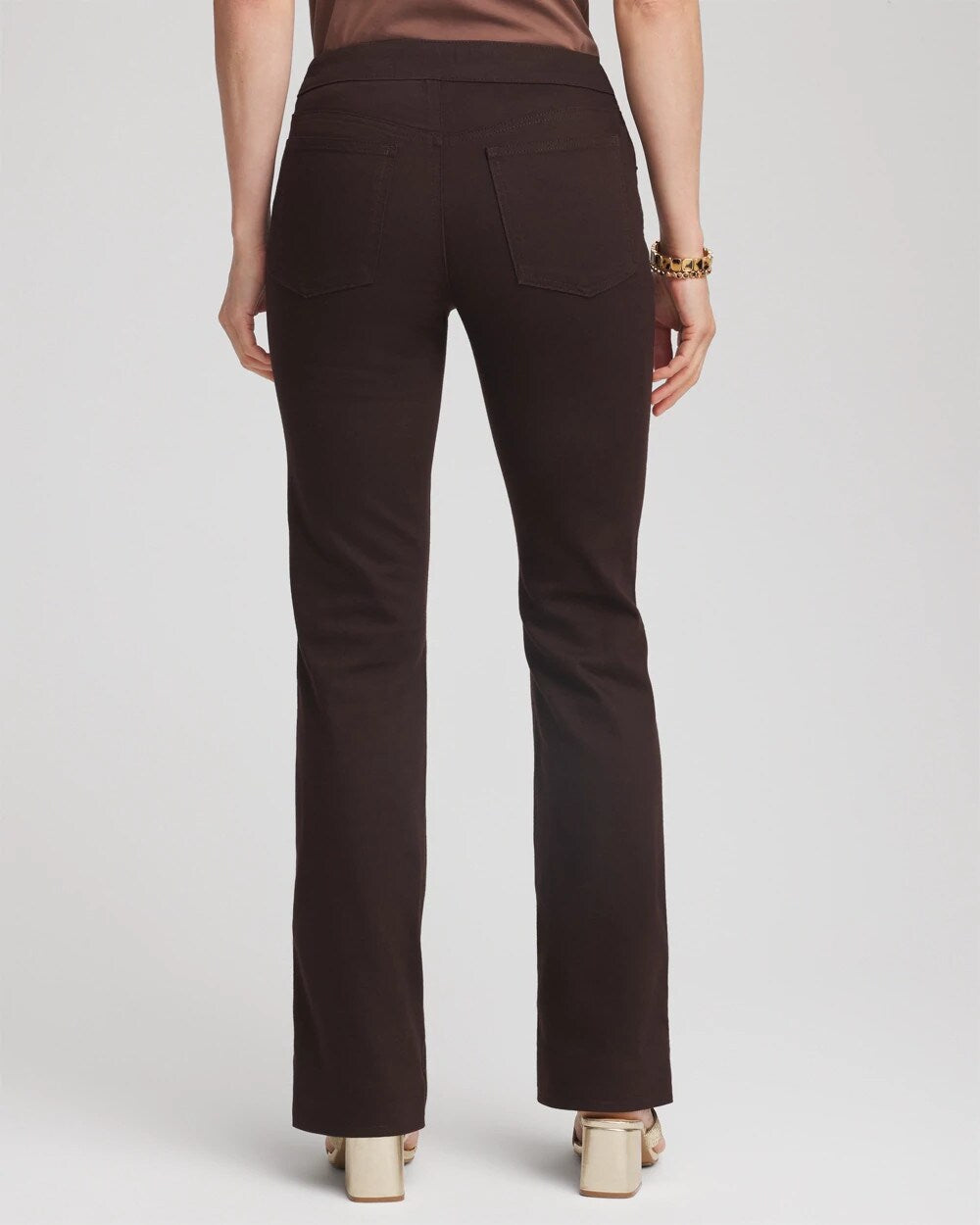 Chico's Women | Petite Pull-On Slim Bootcut Jeggings COCOA BEAN