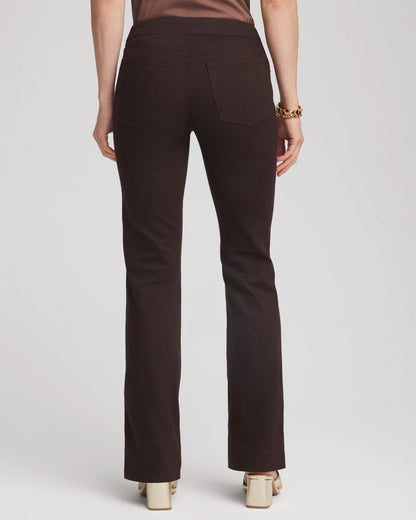Chico's Women | Petite Pull-On Slim Bootcut Jeggings COCOA BEAN