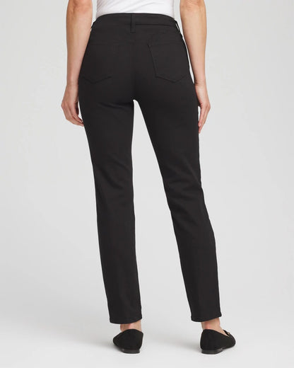 Chico's Women | So Slimming Petite Girlfriend Ankle Jeans BLACK