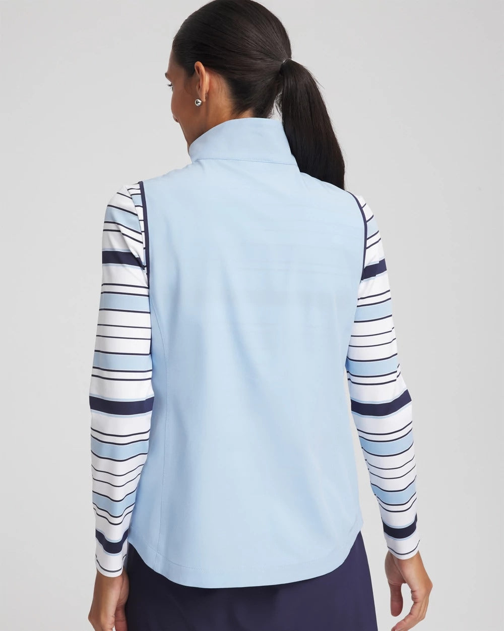 Chico's Women | Zenergy® UPF Contrast Vest CRYSTAL TOPAZ