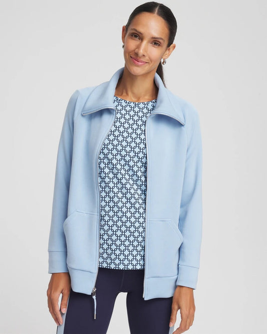 Chico's Women | Zenergy® Soft Long Jacket CRYSTAL TOPAZ