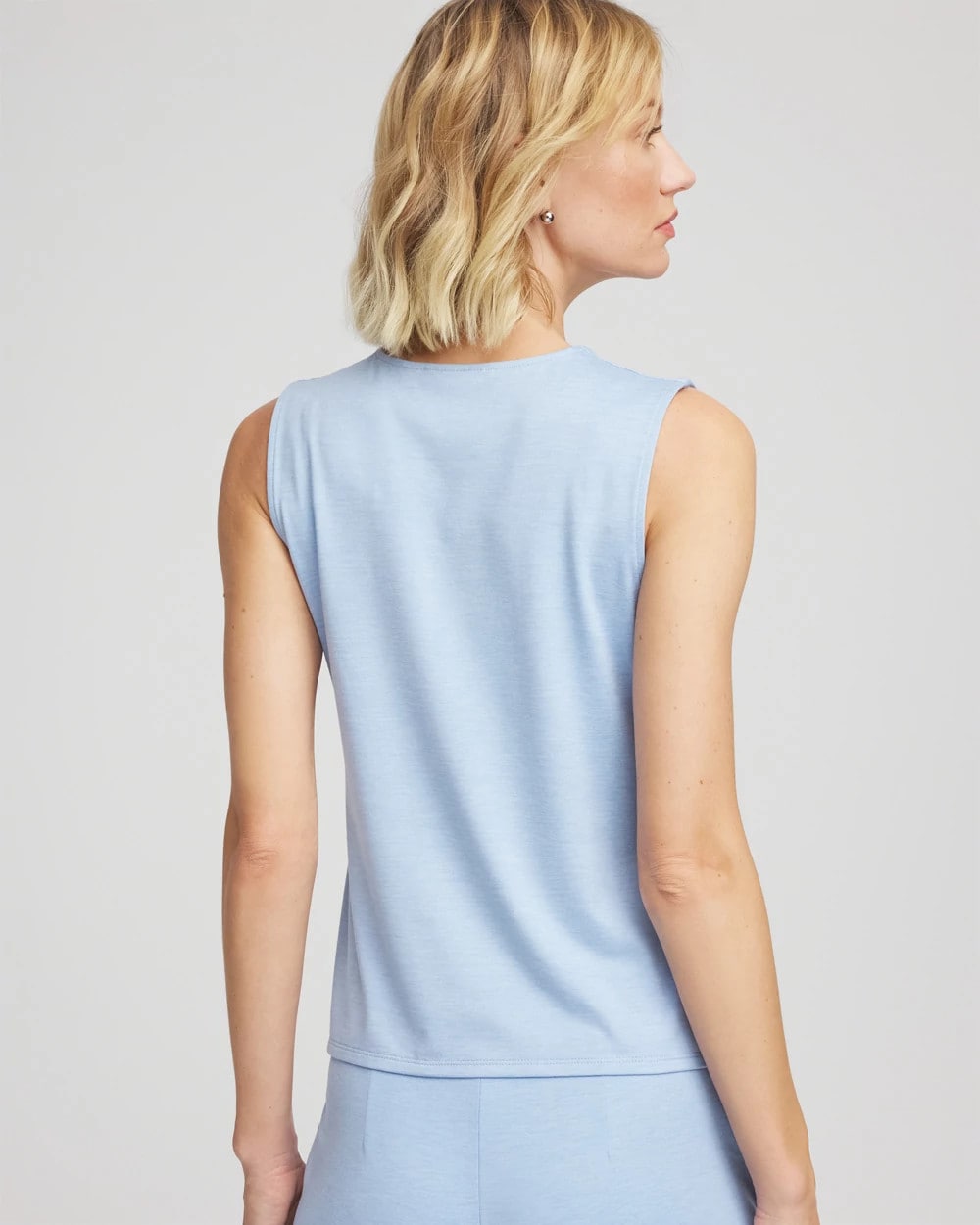 Chico's Women | Zenergy® Cloud V-Neck Tank CRYSTAL TOPAZ