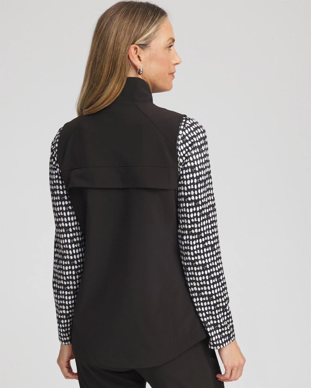 Chico's Women | Zenergy® UPF Front-Zip Travel Vest BLACK