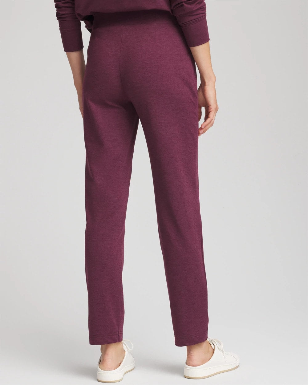 Chico's Women | Zenergy® Cloud Tapered Ankle Pants BLACKENED BURGUNDY