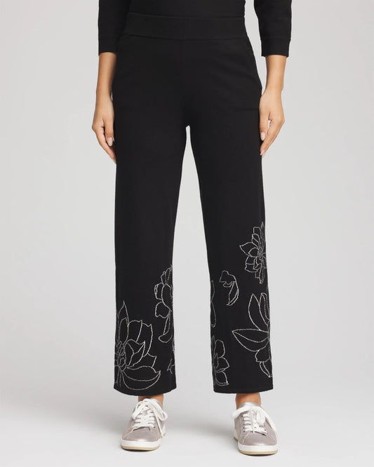 Chico's Women | Zenergy® Luxe Intarsia Pants BLACK