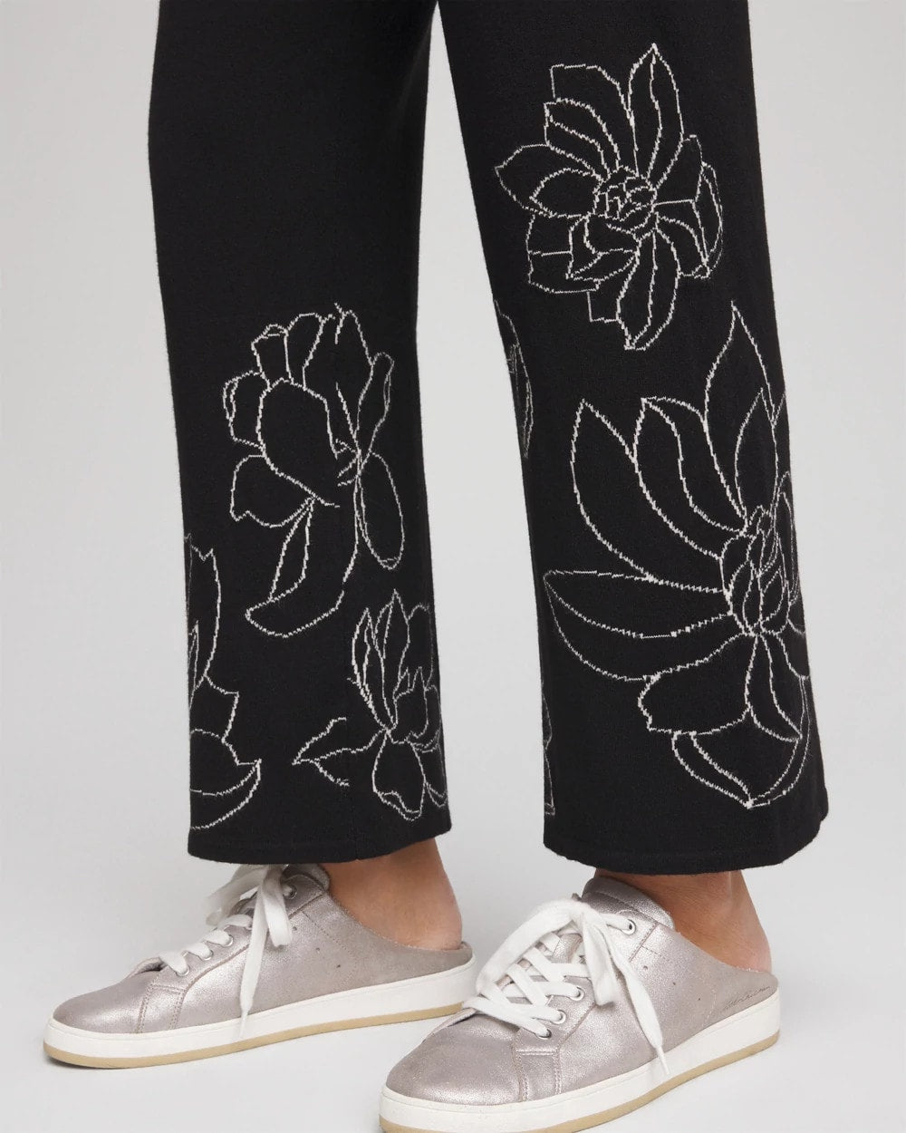 Chico's Women | Zenergy® Luxe Intarsia Pants BLACK