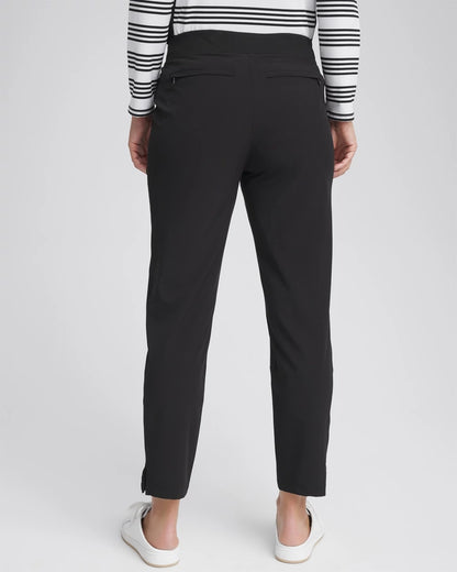 Chico's Women | Zenergy® UPF Rib Mix Ankle Pants BLACK