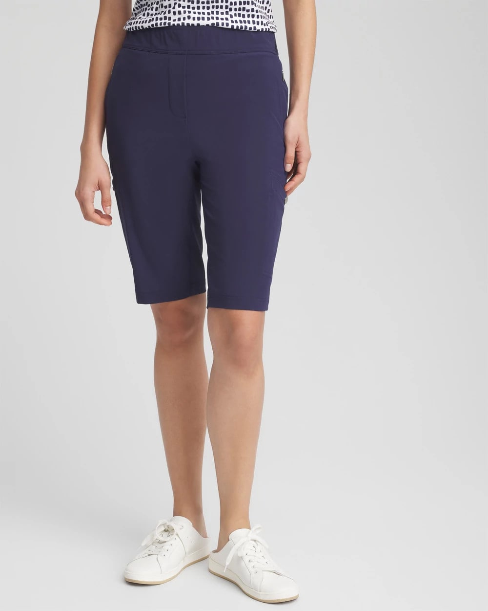 Chico's Women | Zenergy® UPF Cargo Shorts PASSPORT BLUE