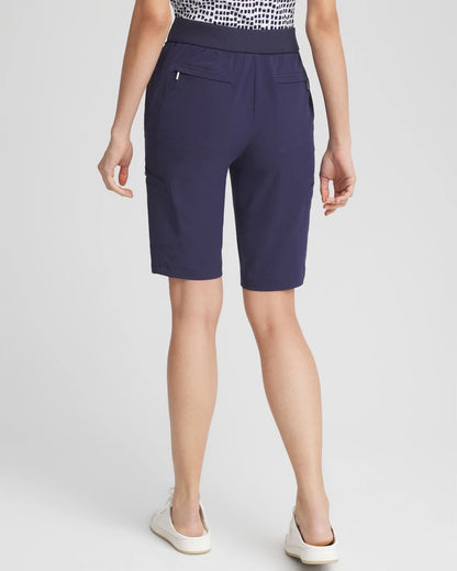 Chico's Women | Zenergy® UPF Cargo Shorts PASSPORT BLUE